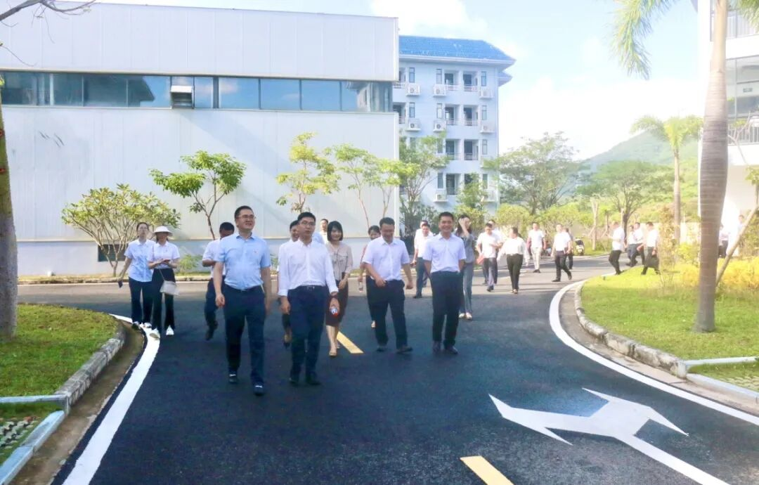 市委組織部組織參觀環農集團黨委自貿港先鋒行